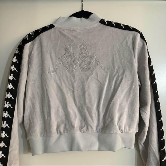 SOLD Kappa velour crop jacket - Picture 2 of 3